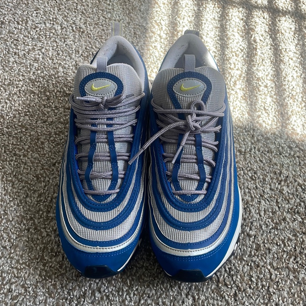 Air Max 97’ ‘Silver Bullet’ Atlantic Blue/Voltage Yellow 10.5